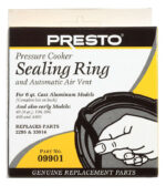 Presto Rubber Pressure Cooker Sealing Ring 6 qt 09901