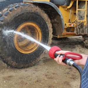 Gilmour 855032-1001 Fireman�s High-Pressure PRO Spray Nozzle with Large, Red/Black - Image 2
