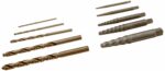 Irwin Industrial Tools 11117 Pouched Spiral Flute Screw Extractors with Cobalt Alloy Steel Drill Bits Set, 10-Piece