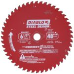 Diablo Steel Demon 6-1/2 in. D X 5/8 in. TiCo Hi-Density Carbide Metal Saw Blade 48 teeth