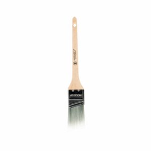 Wooster Brush Company 5224 2 Tip Thin Angle Sash, 1-1/2-Inch, 1.5 Inch, White,Silver - Image 2