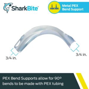 SharkBite 3/4 Inch PEX Metal 90 Degree Bend Support, 23054 - Image 2