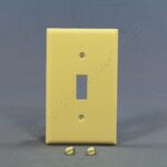 Cooper Wiring Devices EABP5134V Ivory Cooper Wiring-Eagle BP5134V 1 Gang Switch Plate44 Pack of 5
