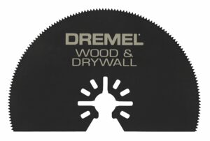 Dremel Multi-Max 2.5 X 3 in. L Steel Half-Moon Oscillating Blade MM450