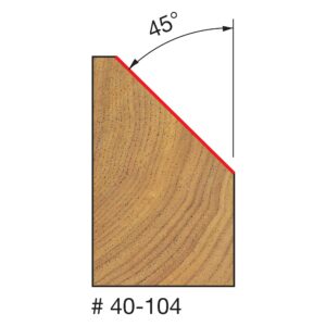 Freud 40-104: 1-11/32" (Dia.) Chamfer Bit - Image 2