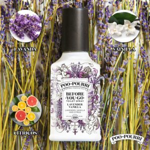 Poo-Pourri Lavender Vanilla Scent Odor Eliminator 10 ml Liquid - Image 5