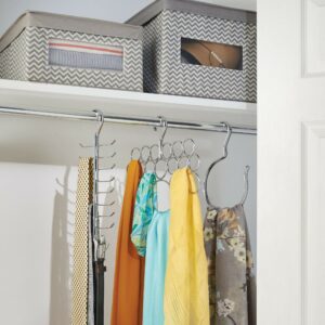 iDesign 11.5 in. H X 9.5 in. W X 5 in. L Steel Scarf Holder 24970 - Image 6