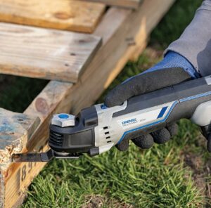 Dremel Multi-Max 1-1/4 in. Bi-Metal Wood and Metal Flush Cut Blade MM482 - Image 4