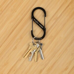 Nite Ize SB4-03-01 Size-4 S-Biner Dual Carabiner, Stainless-Steel, Black - Image 3