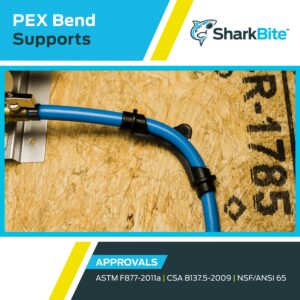 SharkBite 3/4 Inch PEX Metal 90 Degree Bend Support, 23054 - Image 5