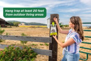 RESCUE! Big Bag Fly Trap � Disposable, Outdoor Use – 4 Traps - Image 5