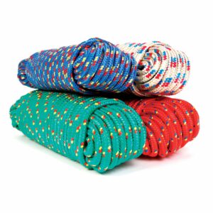Koch 3/8 in. D X 50 ft. L Assorted Diamond Braided Polyblend Rope