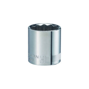 Craftsman 30 mm X 1/2 in. drive 12 Point Shallow Shallow Socket