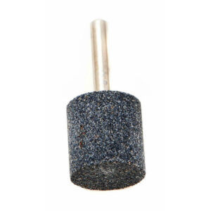 Forney 1 in. D X 1 in. L Aluminum Oxide Stem Mounted Point Cylinder 3450 rpm - Image 2