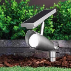 Feit Smart Home Dusk to Dawn Solar Powered LED Nickel Smart-Enabled Spotlight - Image 4