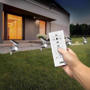 Feit Smart Home Dusk to Dawn Solar Powered LED Nickel Smart-Enabled Spotlight - Image 5
