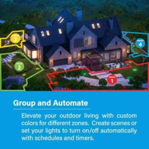 Feit Smart Home Dusk to Dawn Solar Powered LED Nickel Smart-Enabled Spotlight - Image 7