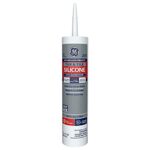 GE Tub & Tile White Silicone 1 Tub and Tile Caulk Sealant 10.1 oz (Case of 12)