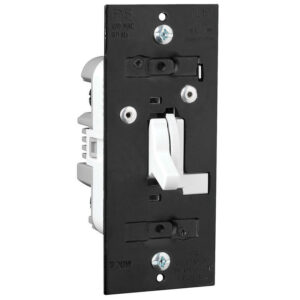 Pass & Seymour White 700 W Toggle Dimmer Switch TD703PWCCV6