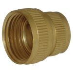 Brass 3/4 in. D X 3/4 in. D Hose Adapter