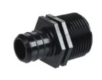 Zurn Qicksert 1/2 in. Barb X 1/2 in. D MPT CR Polymer CR Pex Adapter