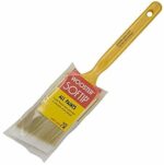 Wooster Brush Q3208-2 Softip Angle Sash Paintbrush, 2-Inch, 2 Inch, Gold,White
