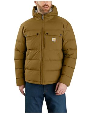 Carhartt Men's Montana Loose Fit Insulated Jacket, Oak Brown, Large