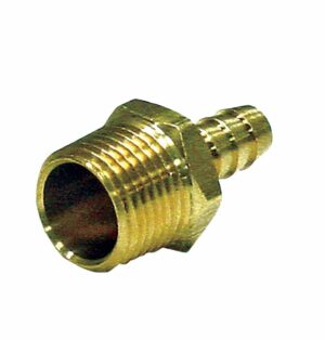 Homeplus Brass 5/8 in. D X 1/2 in. D Adapter - Image 2