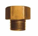 Brass 3/4 in. D X 1/2 in. D Hose Adapter