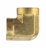 1/4 in. FPT X 1/4 in. D FPT Brass 90 Degree Elbow