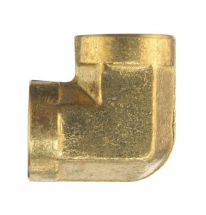 1/4 in. FPT X 1/4 in. D FPT Brass 90 Degree Elbow