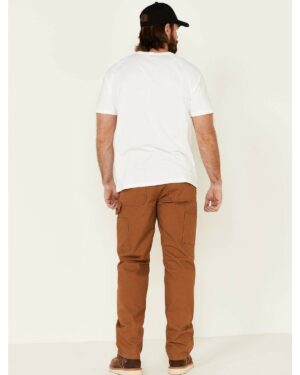 Carhartt Mens Rugged Flex Relaxed Fit Duck Double-Front Utility Work Pant34W x 36LCarhartt Brown - Image 2