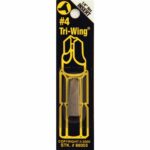Best Way Tools Tri-Wing Torx #4 X 1 in. L Screwdriver Bit Carbon Steel