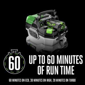 EGO Power+ WDV0904 9 gal Cordless Wet/Dry Vacuum Kit (Battery & Charger) 56 V - Image 2