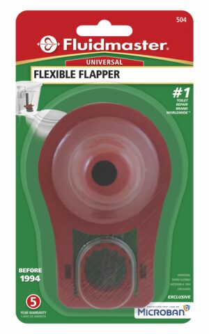 Fluidmaster Toilet Flapper Red Microban 504 - Image 4