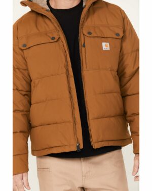 Carhartt Men's Montana Loose Fit Insulated Jacket, Oak Brown, Large - Image 3