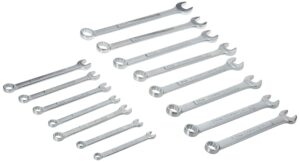 Craftsman 12 Point Metric Combination Wrench Set 15 pc