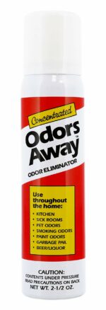 Odors Away No Scent Odor Control Spray 2.5 oz