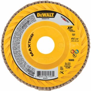 DeWalt MaxTrim 4-1/2 in. D X 7/8 in. Ceramic Trim Flap Disc 60 Grit - Image 7