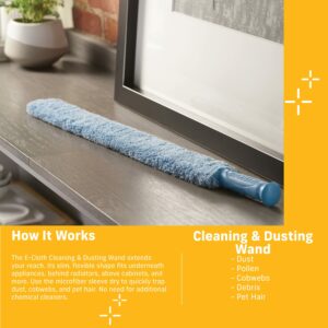 E-Cloth Microfiber Cleaning and Dusting Wand 3.25 in. W X 24 in. L 10632 - Image 2
