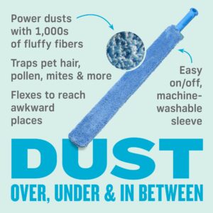 E-Cloth Microfiber Cleaning and Dusting Wand 3.25 in. W X 24 in. L 10632 - Image 4