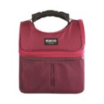 Igloo Gripper Red 9 cans Lunch Bag Cooler 66170