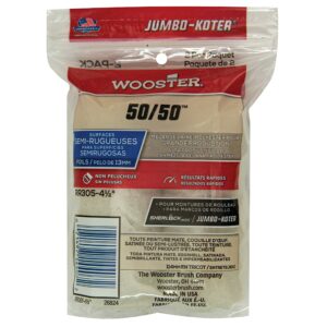 Wooster RR305-4 1/2 Brush RR305-4-1/2 Jumbo-Koter 50/50 Roller 1/2-Inch Nap, 2-Pack, 4-1/2-Inch, 4.5 Inch, No Color - Image 2