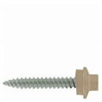 Grip-Rite Pro-Twist No. 9 Sizes X 1-1/2" L Hex Head Screws w/Washers 1 lb 91 pk