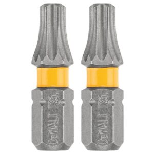 DeWalt Max Fit Torx T25 X 1 in. L Screwdriver Bit Set Steel 2 pk - Image 2