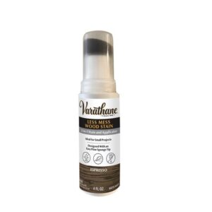 Varathane Less Mess Espresso Water-Based Linseed Oil Emulsion Wood Stain 4 oz