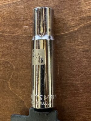 Craftsman 3/8 in. X 3/8 in. drive SAE 12 Point Deep Socket MADE IN USA!! - Image 2