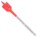 Diablo 5/16 in. X 6 in. L High Speed Steel Clean Wood Spade Bit Hex Shank