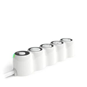 360 Electrical PowerCurve 4 ft. L 4 outlets Smart-Enabled Surge Protector White 1080 J - Image 3
