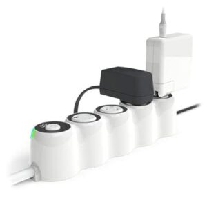 360 Electrical PowerCurve 4 ft. L 4 outlets Smart-Enabled Surge Protector White 1080 J - Image 4